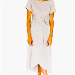 Roolee Taylor Jane Wrap Maxi Dress